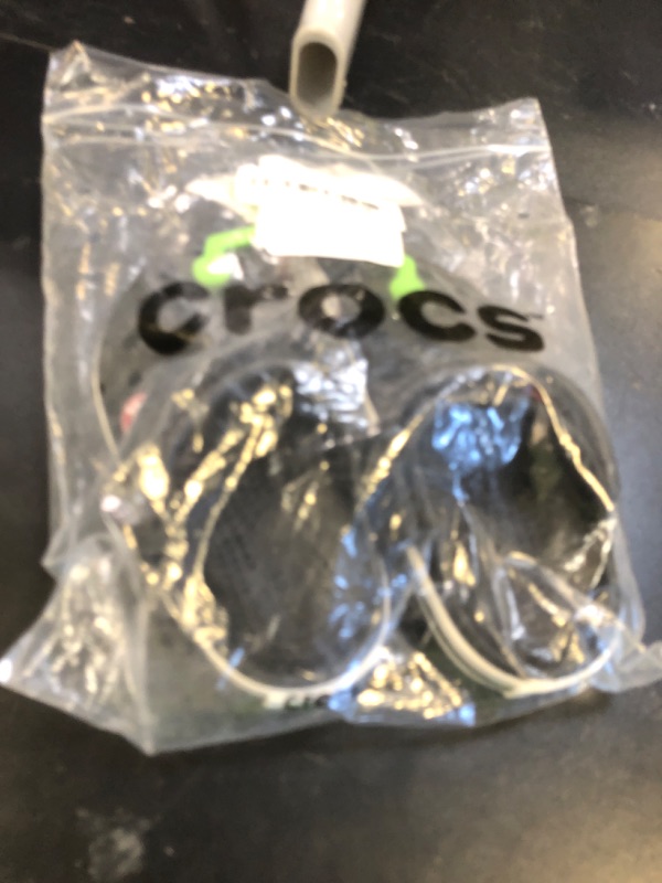 Photo 1 of Crocs Unisex-Child Crocband Clogs (Todder Shoes), Black, 8 Toddler