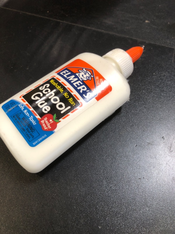 Photo 1 of Elmer's Liquid School Glue, Washable, 4 oz