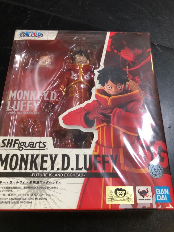 Photo 1 of TAMASHII NATIONS - One Piece - Monkey D. Luffy -Future Island Egghead- S.H.Figuarts Action Figure