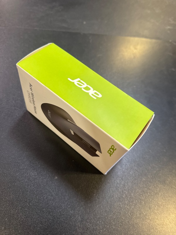 Photo 1 of acer Wireless Mouse for Laptop, 2.4GHz Computer Mouse 3 Adjustable DPI Office Cordless USB Mice with USBA Receiver, 6 Buttons, 1600 DPI, Medium to Large Sized Hands Compatible with PC, Laptop, Desktop