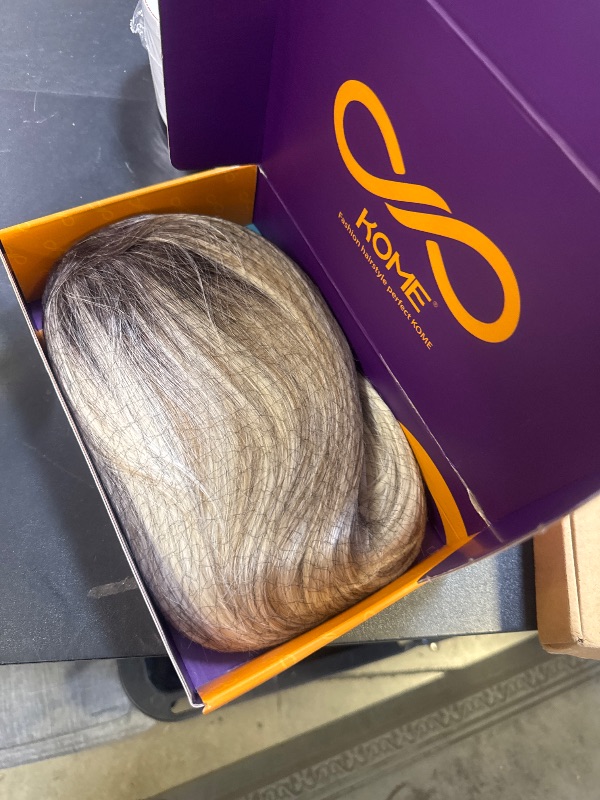 Photo 1 of KOME Ombre Blonde Synthetic Lace Front Wig,13X6 Long Straight Layered Glueless Wigs for Women Daily Use 22IN?TT6/2163#?