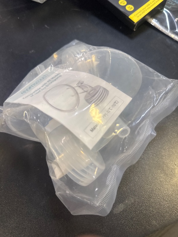 Photo 1 of Momstouch 28mm Flange and Duckbill Valve Compatible with Spectra S1 S2 9 Plus Breastpump Replacement to Spectra Pump Parts, Not Original, Replace Spectra Accessories.