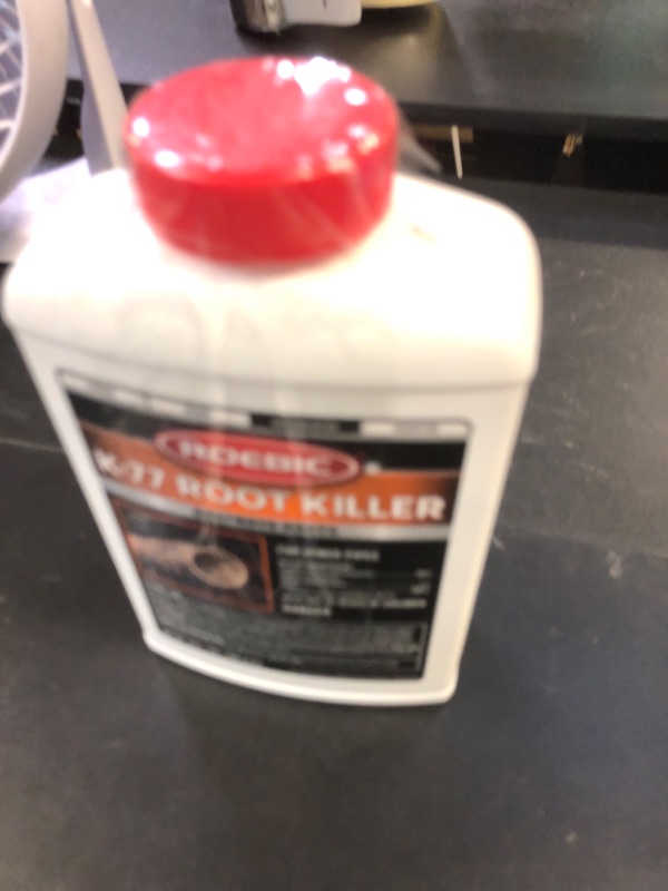 Photo 1 of Roebic K-77 Root Killer: Clears Pipes, Stops New Growth, Works for Sewer and Septic Systems - 32 Ounce