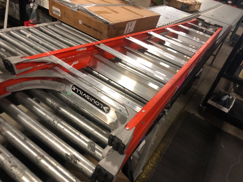 Photo 1 of Louisville Ladder FS1508 Ladder, 8-Foot, Orange