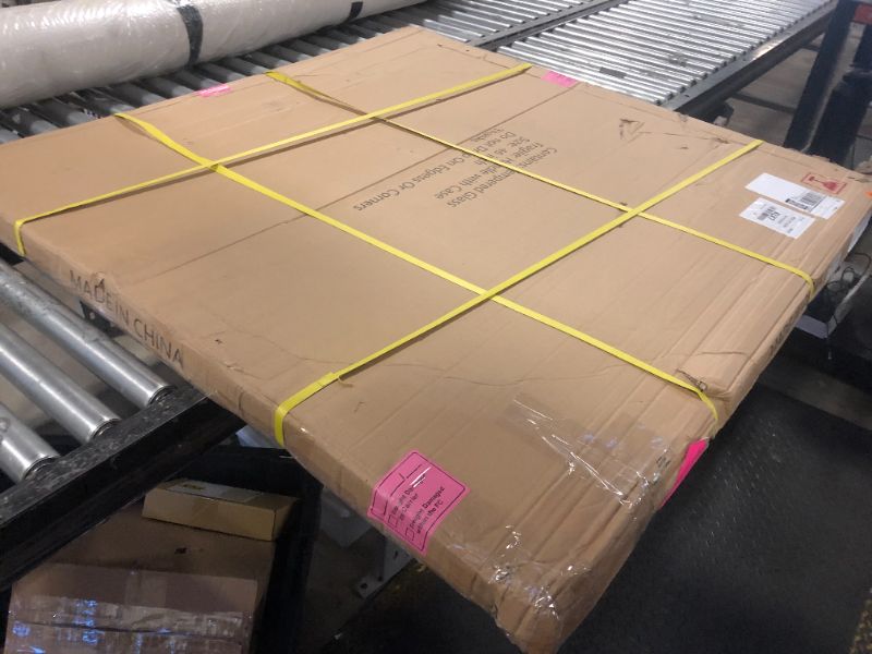 Photo 1 of -FACTORY SEALED- SZG Glass | 46" Inch Round Glass Table Top 1/3" Thick Tempered Beveled Edge (46 in)