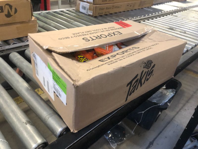 Photo 1 of Takis Intense Nacho 40 pc / 1 oz Multipack - Cheddar Cheese Flavored Non-Spicy Rolled Tortilla Chips - Individual Bags, Perfect for Tailgates, Parties, Lunchboxes or Lunches EXP NOV/2025
