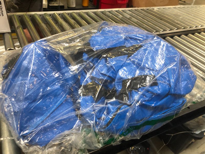 Photo 1 of TAILI Extra Large Moving Bags, 4 Pack Blue Heavy Duty Totes For Storage with Visible Window, Wrap Around Handles, Storage Bags for Space Saving, Alternative to Moving Boxes