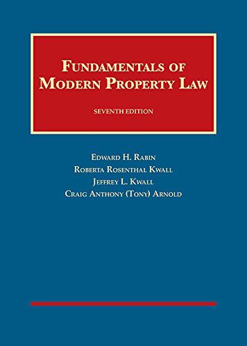 Photo 1 of Fundamentals of Modern Property Law (University Casebook Series) 7th Edition