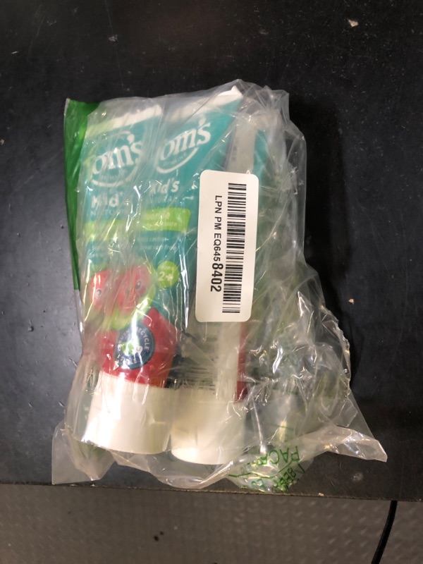 Photo 1 of Tom's of Maine ADA Approved Fluoride Kids Toothpaste, Natural Toothpaste, Dye Free, No Artificial Preservatives, Silly Strawberry, 5.1 oz. 3-Pack (Packaging May Vary)