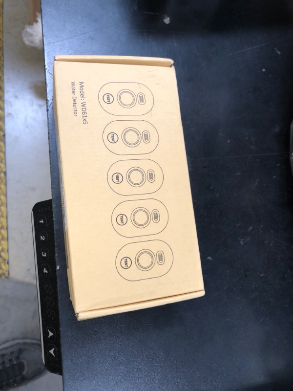 Photo 1 of 5 Pack Water Leak Detectors for Home, 100dB Water Sensor Alarm for Basement, WD60 Flood Leakage Detection Devices for Pipe/Drain/Sink/Faucet Drip,Floor Flooding in Bathroom/Kitchen/Toilet/Laundry Room