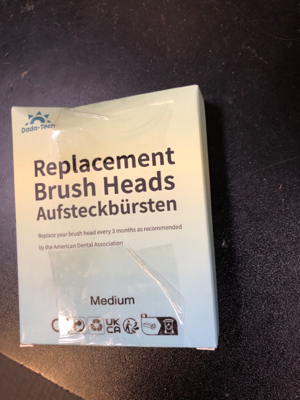 Photo 1 of Dada-Tech Kids Electric Toothbrush Replacement Heads for DT-BB1, DT-K6, SG-513, SG-977- Pack of 4 (M)