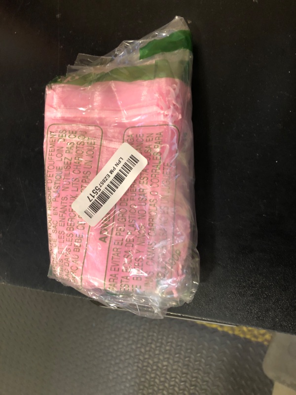 Photo 1 of ANZNKU 50 Pack Organza Bags 4 x 6 inch Premium Sheer Drawstring Organza Bags for Candy Jewelry Party Wedding Christmas Favor Gift Bag (Pink)