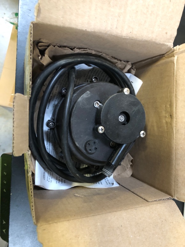 Photo 1 of Little Giant NK-2 "NO KORODE" Series, 115 Volt, 1/40 HP, 325 GPH Mild Acid, Alkalis and Hard Water Submersible Pump with 18-Ft. Cord, Black, 527176