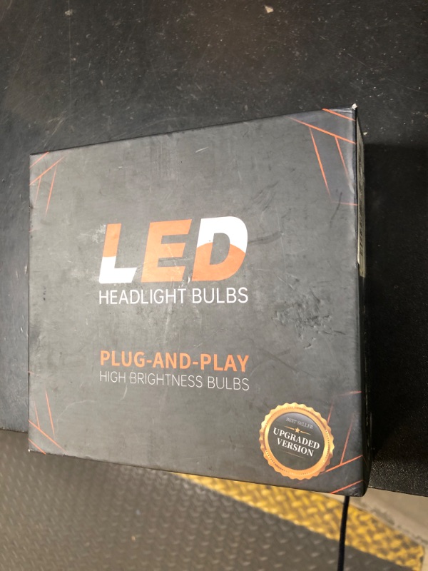 Photo 1 of QIPEIZSP Fit For Ford F250/F350/450/550 Super Duty 2005-2022 Light Bulbs, 9008 High Low Beam + 9145 Fog Light Bulb, 4-Pack