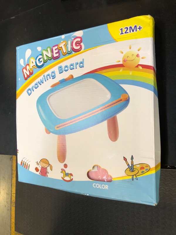 Photo 1 of Seimome Magnetic Drawing Board, Toddler Girl Toys for 1-2 Year Old, Doodle Board Pad Learning and Educational Kids Toys for 1 2 3 Year Old Baby Girl Birthday Travel Activities - Pink