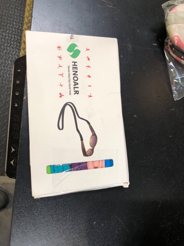 Photo 1 of HENOALR Kids Glasses Strap and Sunglasses Strap Universal Fit for Kids and Men Women, Glasses Band and Colorful Eyeglasses Strap to Boys Girls Skin Friendly Materials Safe and Comfortable Style 6 Pack