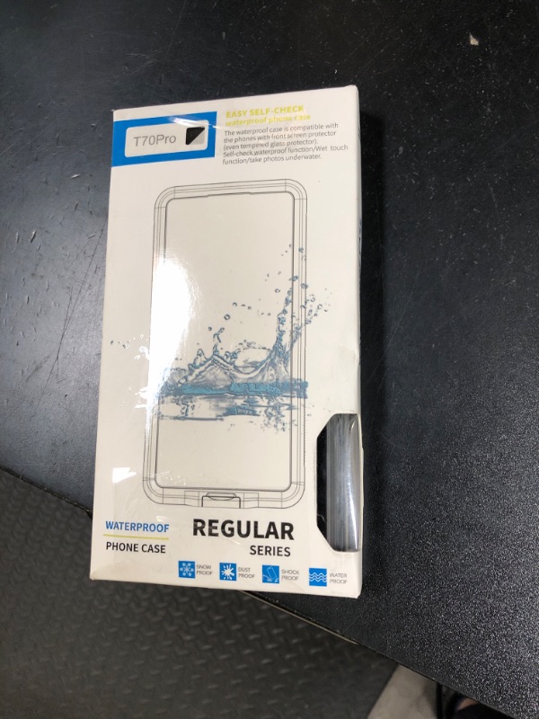 Photo 1 of Professional Underwater Snorkeling Diving Phone Case for iPhone 15/14/13/12/11 Pro Max/XR/XS/X Samsung Galaxy S24/S23/S22/S21, Scuba Dive Waterproof Case Underwater Photo & Video Housing (Black)