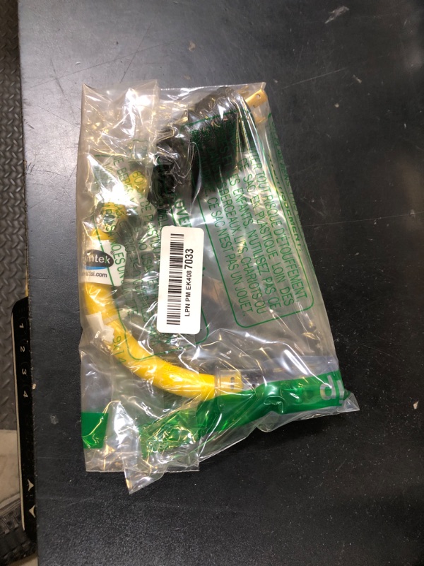 Photo 1 of Conntek PL520520 NEMA L5-20P to NEMA 5-15/20R Pigtail Adapter, UL Listed