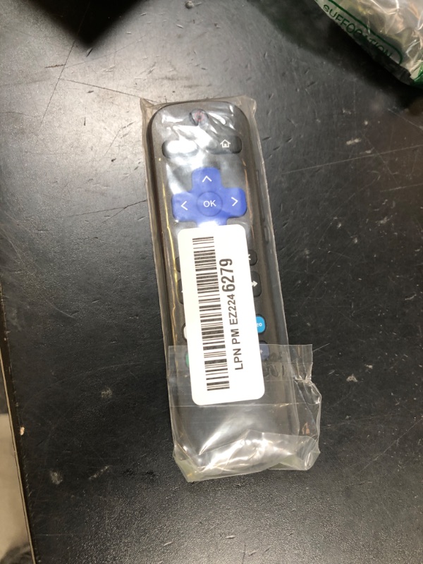 Photo 1 of Replacement Remote Control Only for All Roku TV, Compatible for TCL Roku/Hisense Roku/Onn Roku Series Smart TVs (Not for Roku Stick and Box)