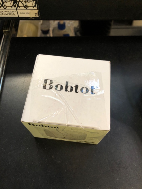 Photo 1 of Bobtot Portable Bluetooth Speakers with Strap Easy to Carry, Wireless IPX5 Waterproof Mini Speaker with Loud Stereo Sound, 20 Hours Playtime, Rechargeable Battery, Built-in Microphone, White