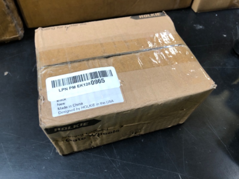 Photo 1 of HOLKIE Heavy Duty Gate Caster, Spring Loaded Gate Wheel, Swivel Caster Wheels for Wooden Gate and Fence 220LBS Capacity