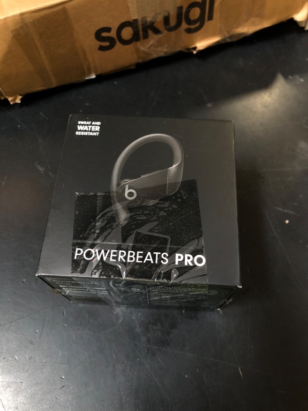 Photo 1 of Beats Powerbeats Pro Wireless Earbuds - Apple H1 Headphone Chip, Class 1 Bluetooth Headphones, 9 Hours of Listening Time, Sweat Resistant, Built-in Microphone - Black