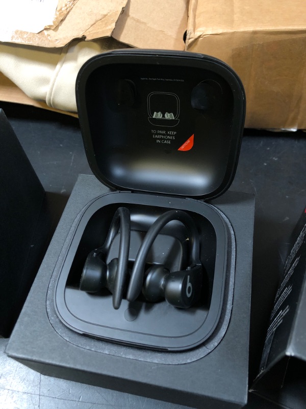 Photo 1 of Beats Powerbeats Pro Wireless Earbuds - Apple H1 Headphone Chip, Class 1 Bluetooth Headphones, 9 Hours of Listening Time, Sweat Resistant, Built-in Microphone - Black