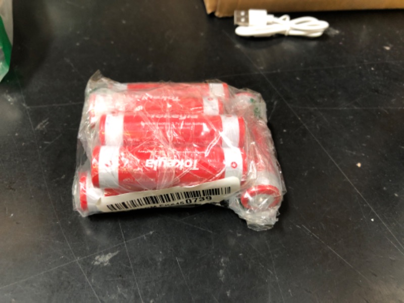 Photo 1 of 8Pcs 18650 Rechargeable Battery Using Ba?tte?ry Charger, (N??ot Include Charger Tool) for 18650 Rechargeable 3.7V Lithium Batteries (8 Pack Batter??y)