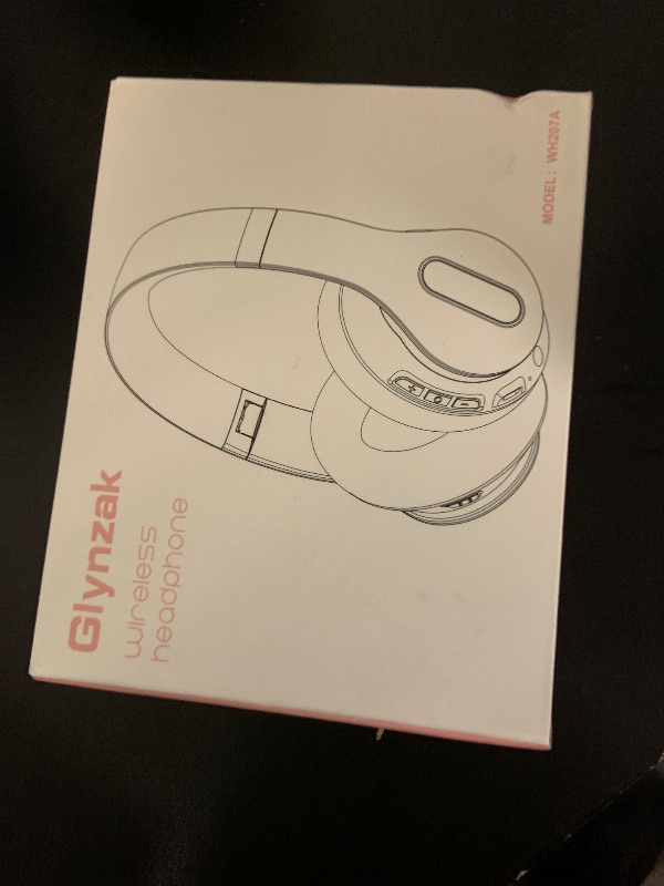 Photo 1 of Glynzak Wireless Bluetooth Headphones Over Ear 65H Playtime HiFi Stereo Headset with Microphone and 6EQ Modes Foldable Bluetooth V5.3 Headphones for Travel Smartphone Computer Laptop