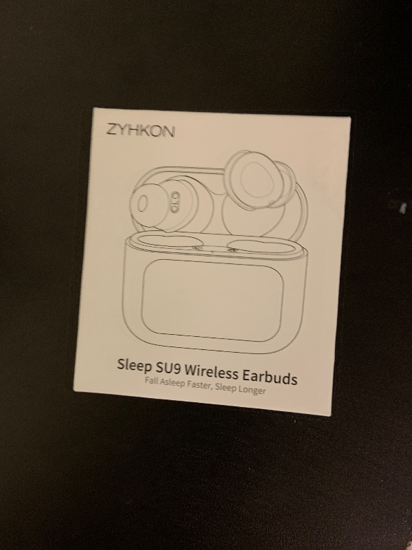 Photo 1 of ZYHKON Sleep Earbuds Bluetooth in Ear Touch Screen Sleep Earphones, Small Design Mini Sleep Earbuds for Side Sleepers with Sleep Mode, Sleep Headphones Clear Calls