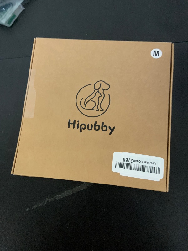 Photo 1 of Hipubby Dog Harness and Leash Set, No Pull Soft Mesh Puppy Harness for Small Medium Dogs, Cats - Step in Reflective Breathable Lightweight Vest Harness for Walking, Training - Black, M