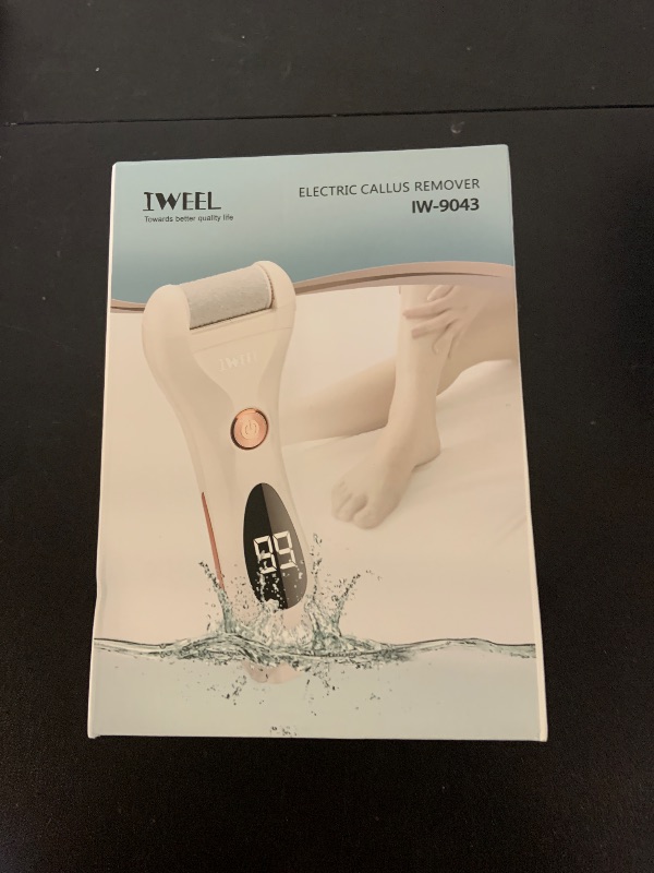 Photo 1 of Callus Remover for Feet Shaver Rechargeable Electric Foot File Pedicure Tools for Feet Professional Callous Shaver Waterproof Pedicure kit for Cracked Heels and Dead Skin