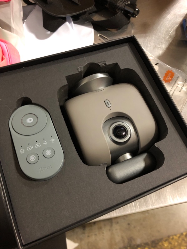 Photo 1 of XbotGo Chameleon AI Auto Sports Action Camera - 4K 60FPS Soccer Camera and Basketball Tracking Camera for Team Sports, Live Streaming, No Subscription, Works with iOS & Android (Lava Graphite)