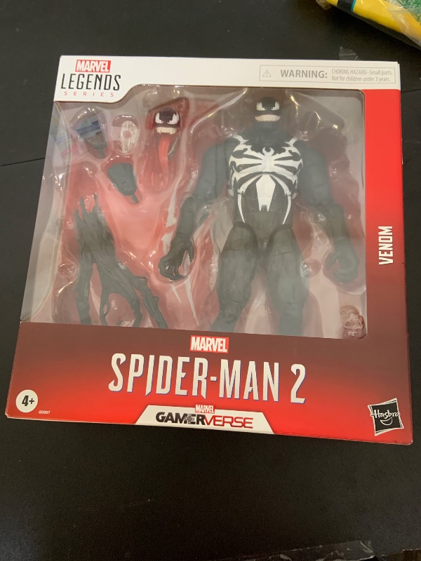 Photo 1 of Marvel Legends Series Gamerverse Venom, Spider-Man 2 Video Game-Inspired Collectible10.5 Inch Scale Action Figure