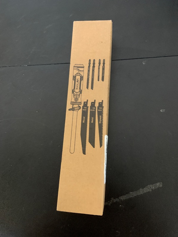 Photo 1 of TOOLAN: 8-In-1 Multi Blades Hand Saw, Drywall Cutter. Hacksaw. Long Blade Hand Saw, Jab Saw, For Cutting Drywall, Sheetrock, Wood, Metel, Plastic, Plywood. Blade Quick Change Mechanism.