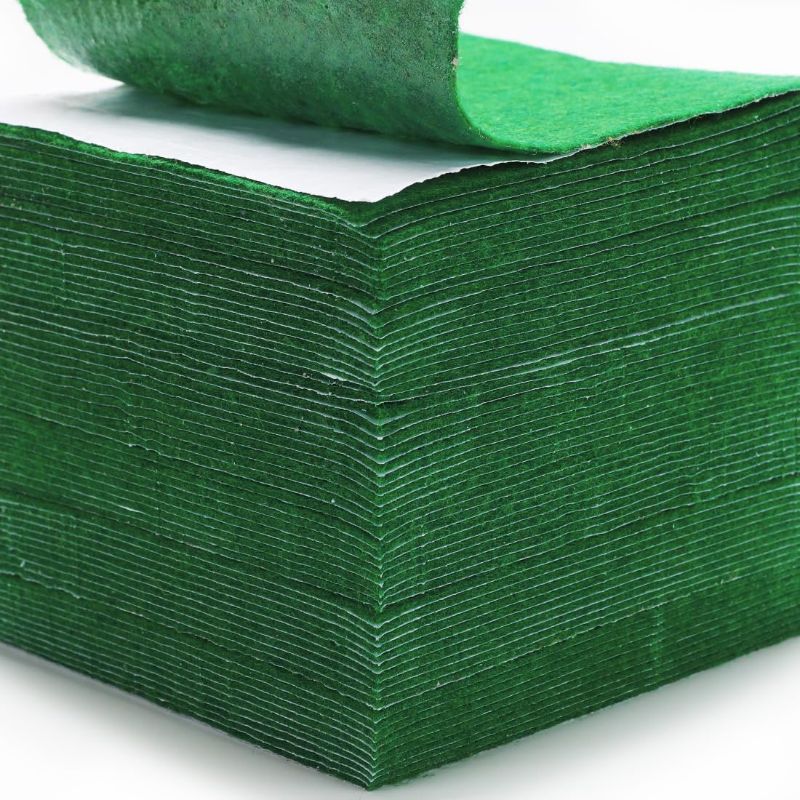Photo 1 of Eppingwin 60 PCS Dark Green Felt Sheets, 4"x4" Felt Fabric Sheets, Soft Felt Squares for Crafts, Felt Sheets with Adhesive Backing