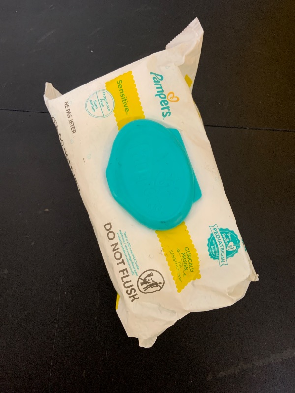 Photo 1 of Pampers Baby Wipes Sensitive Perfume Free 1X Pop-Top Pack 84 Count