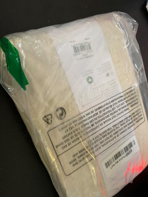 Photo 1 of Burt's Bees Baby Essential Organic Cotton Fitted Crib Sheet, Breathable for Boy Girl Standard Crib & Toddler Mattresses