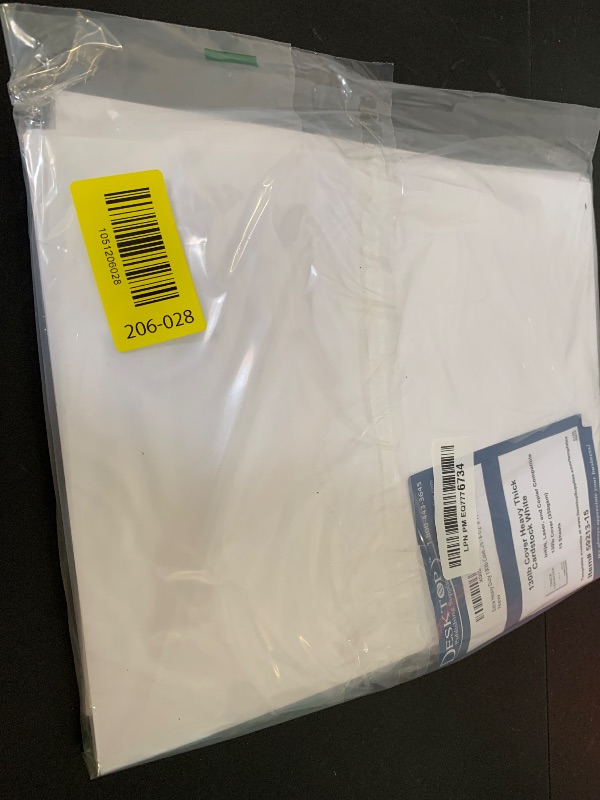 Photo 1 of Extra Heavy Duty 130lb Cover Cardstock - Bright White - 350gsm 17pt Thick Paper for Inkjet & Laser Printers - 8-1/2" x 11" - 15 Pack