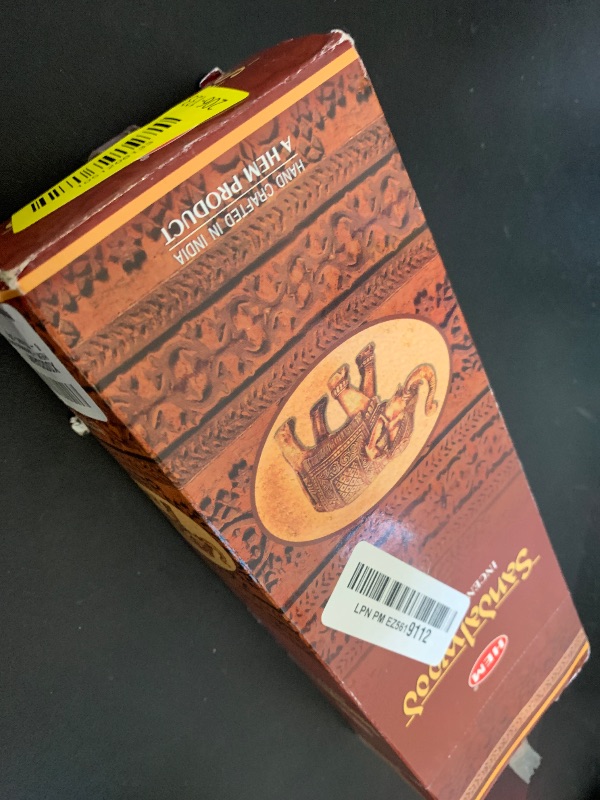 Photo 1 of HEM - Sandalwood Incense Sticks - Pack of 6 - 120 count - 301g