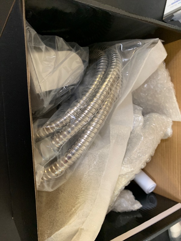 Photo 1 of NecYINuoVe Filtered Shower Heads With Handheld Spray Combo, High Pressure 6" Rain Showerhead & 5" Handheld Dual Shower Head with Filters, Double Shower Heads Set for Hard Water, 69" Shower Hose