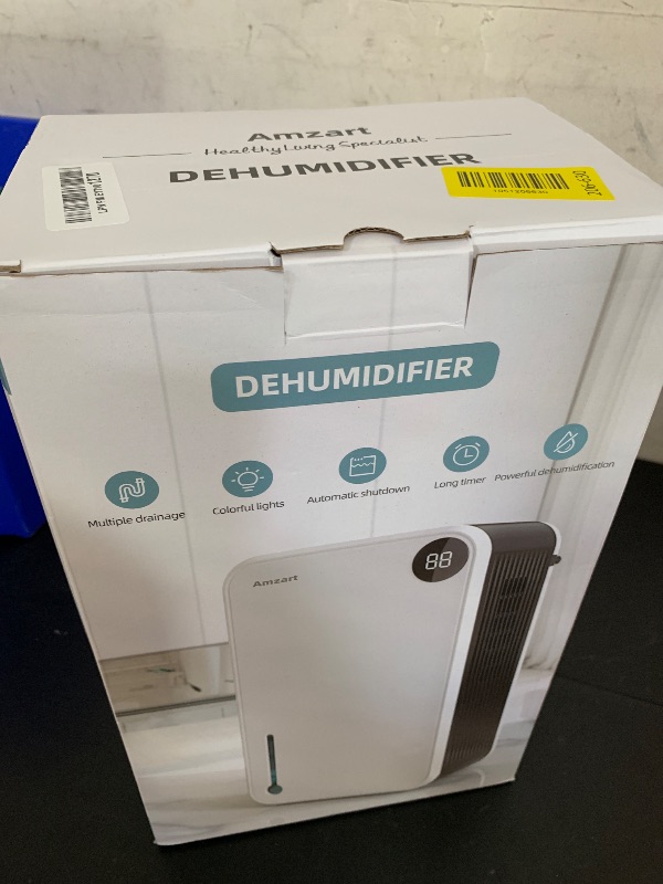 Photo 1 of Dehumidifier, Dehumidifiers for Home (1000 sq.ft), 98 OZ Dehumidifier for Basement