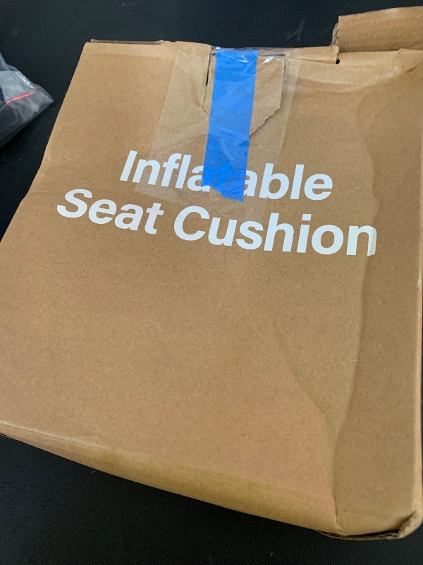 Photo 1 of Pewfugu Premium 3D Comfortable Travel Air Cushion, Inflatable Car Seat Cushion Work for Home Office Chair Cushion Optimal Support (Small Air Cells)