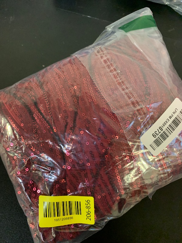 Photo 1 of GRACE KARIN Sequin Dress Cocktail Dresses for Wedding Guest Formal Women Sequin Dress Wine Red XL