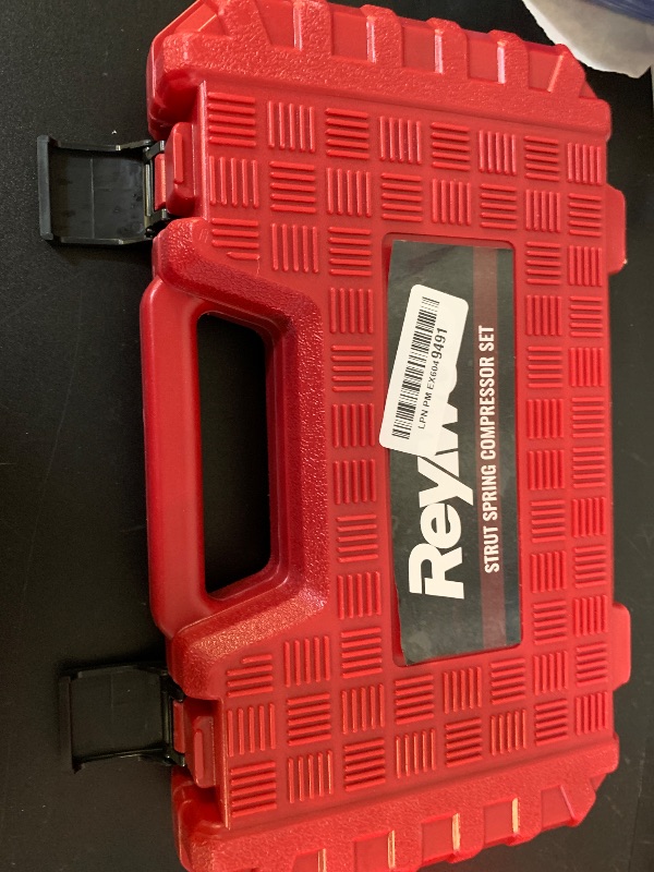 Photo 1 of Reywoo Spring Compressor Tool, Heavy-Duty Coil Spring Compressor Tool with Locking Pins, Strut Spring Compressor 13/16" Socket 1/2" Drive to Compress The Coil Spring