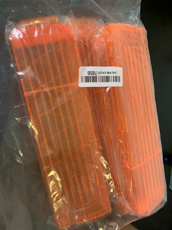 Photo 1 of FUCAS Soft Bullet 4pcs Clips 18 Bullets Dart Gun Clips Magazine Clip for Nerf Toy Dart Gun
