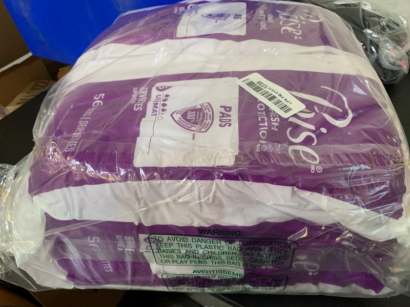 Photo 1 of Poise Incontinence & Postpartum Pads for Bladder Leaks, 6 Drop Ultimate Absorbency, Regular Length, 112 Count, Packaging May Vary