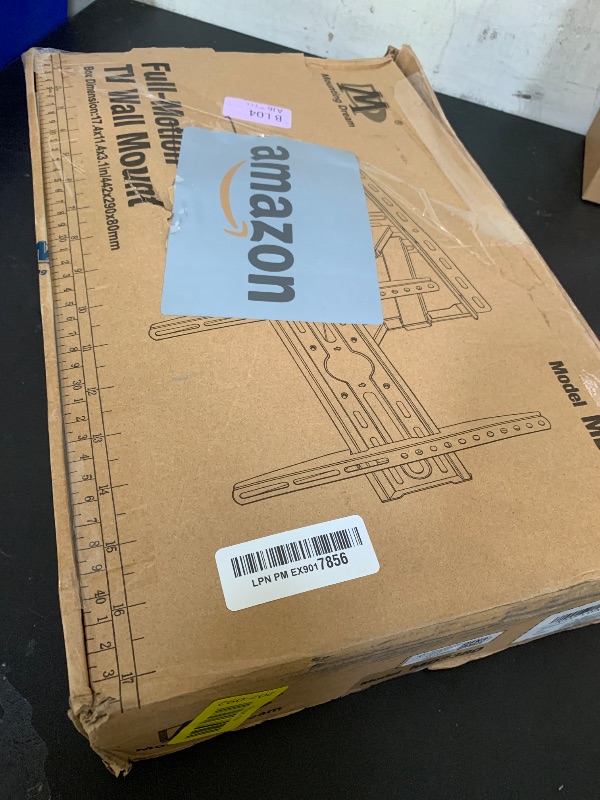 Photo 1 of Mounting Dream TV Wall Mount for 32-65 Inch Television,Mount with Swivel and Tilt, Full Motion Bracket with Articulating Dual Arms, Fits 16inch Studs, Max VESA 400X400 mm, 99lbs, MD2380