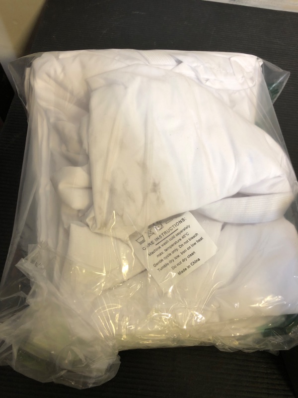 Photo 1 of Comfyanno Cot Sheets for Daycare Toddler Size - 23" x 40" - 10 Pack Bulk - Soft & Comfortable Brushed Microfiber - Fitted Cot Sheet Cover - for Daycare/Preschool Kids, Boy/Girls Nap Time - White