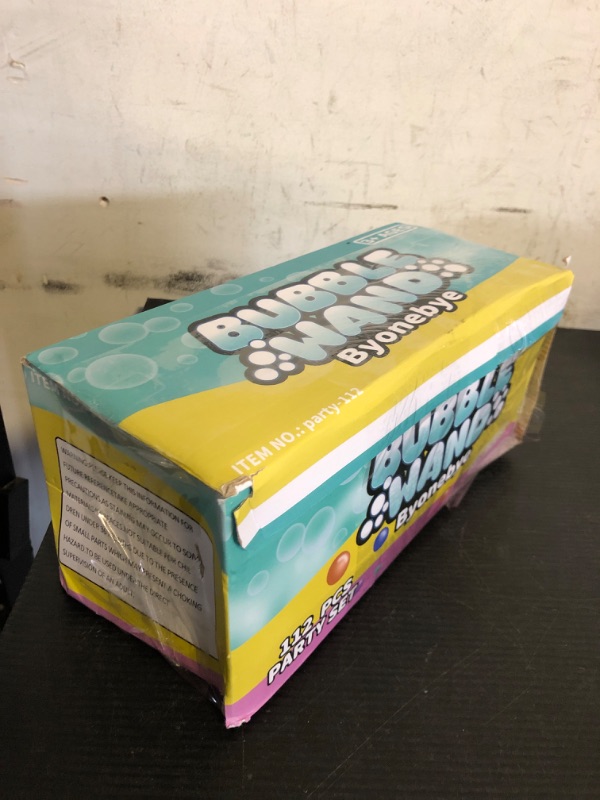 Photo 1 of 112 Pack Mini Wedding Bubble Wand (White Circle Style), Ideal Party Favors for Anniversaries, Celebration Supplies, Valentine’s Day, Pool Parties, Family Reunion, and Great Gift for Couple Boy Girl